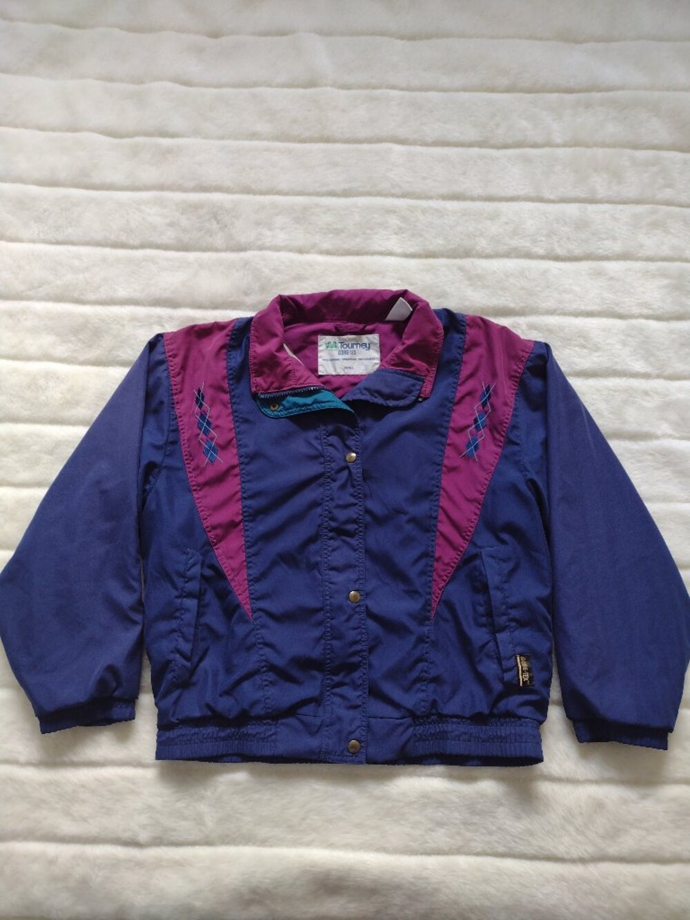Vintage Tourney Women's Jacket Small Gore-Tex Full Zip